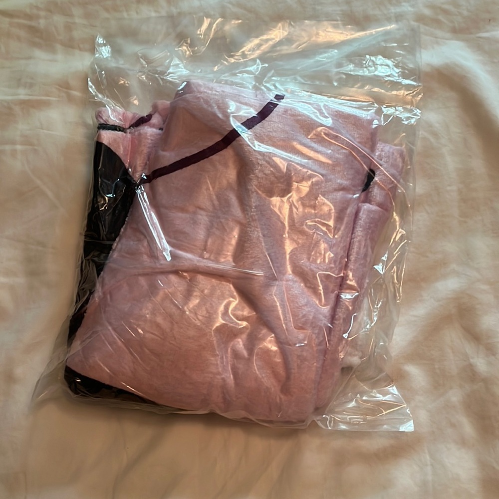 Angel Competition Bikini back stage blanket